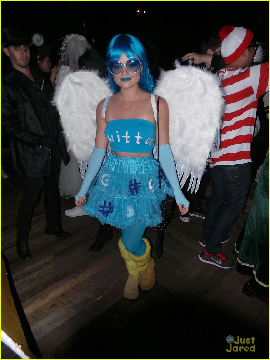 Colton Haynes & Lucy Hale Don't Mess Around When It Comes to Halloween Costumes
