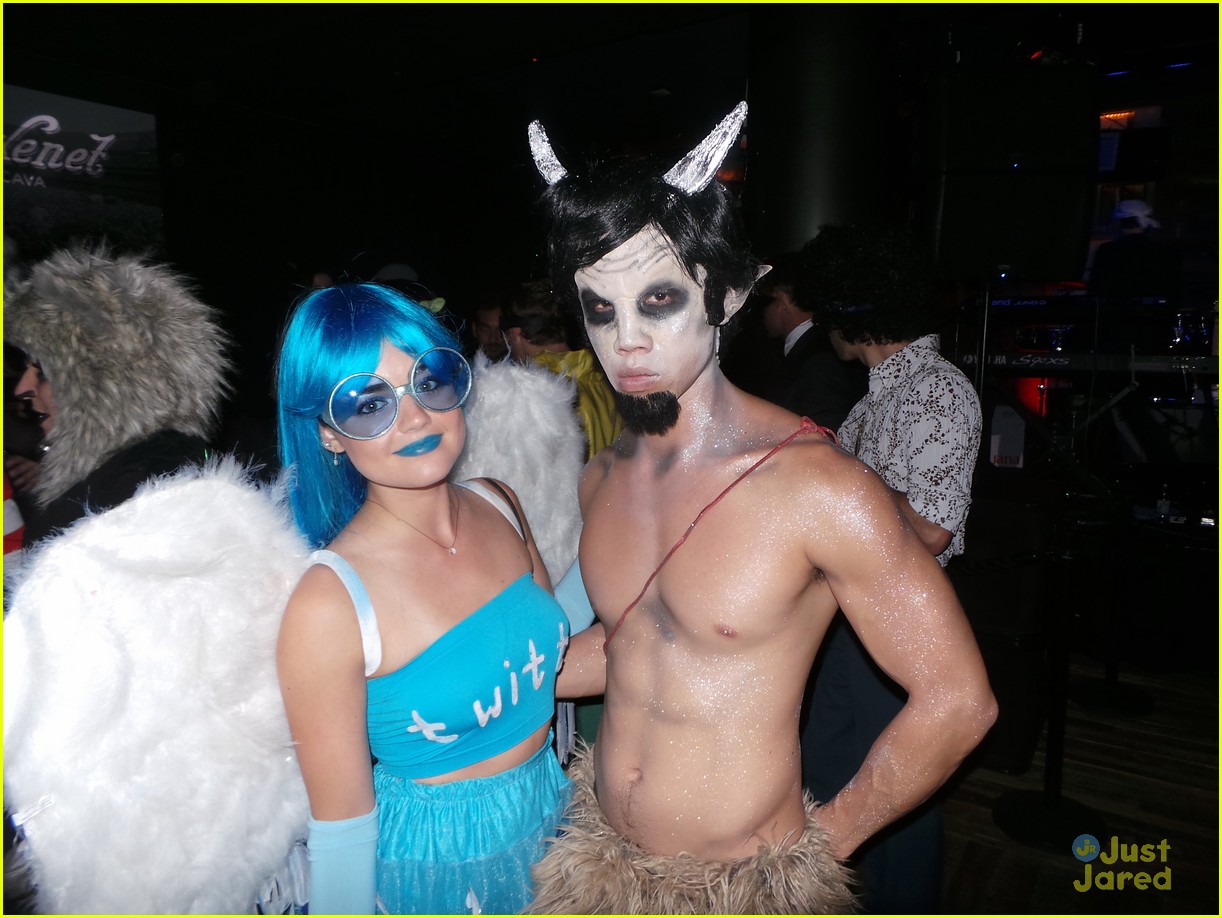 Colton Haynes & Lucy Hale Don't Mess Around When It Comes to Halloween Costumes