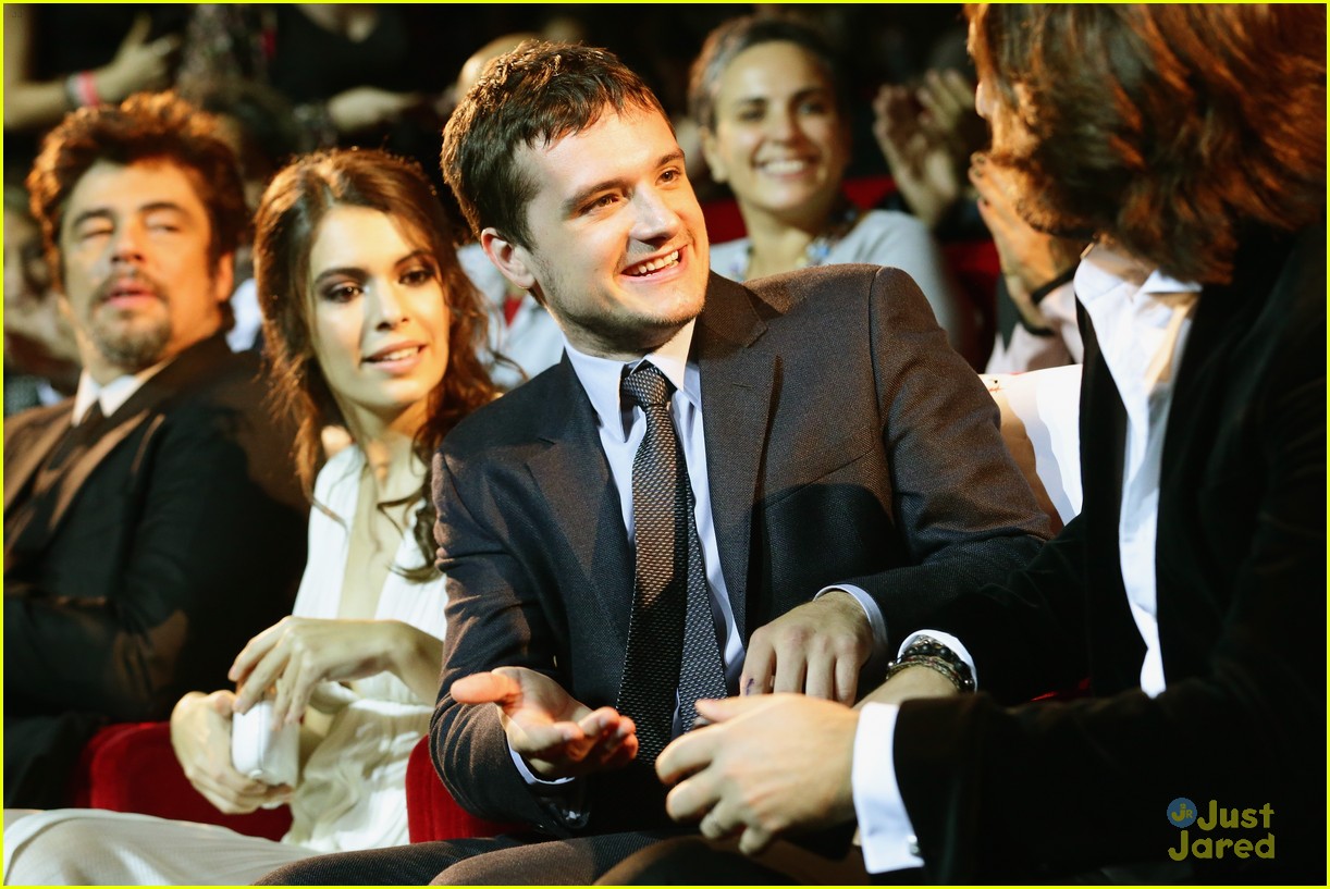 Josh Hutcherson & Claudia Traisac Hit 'Escobar: Paradise Lost' Red Carpet Together!