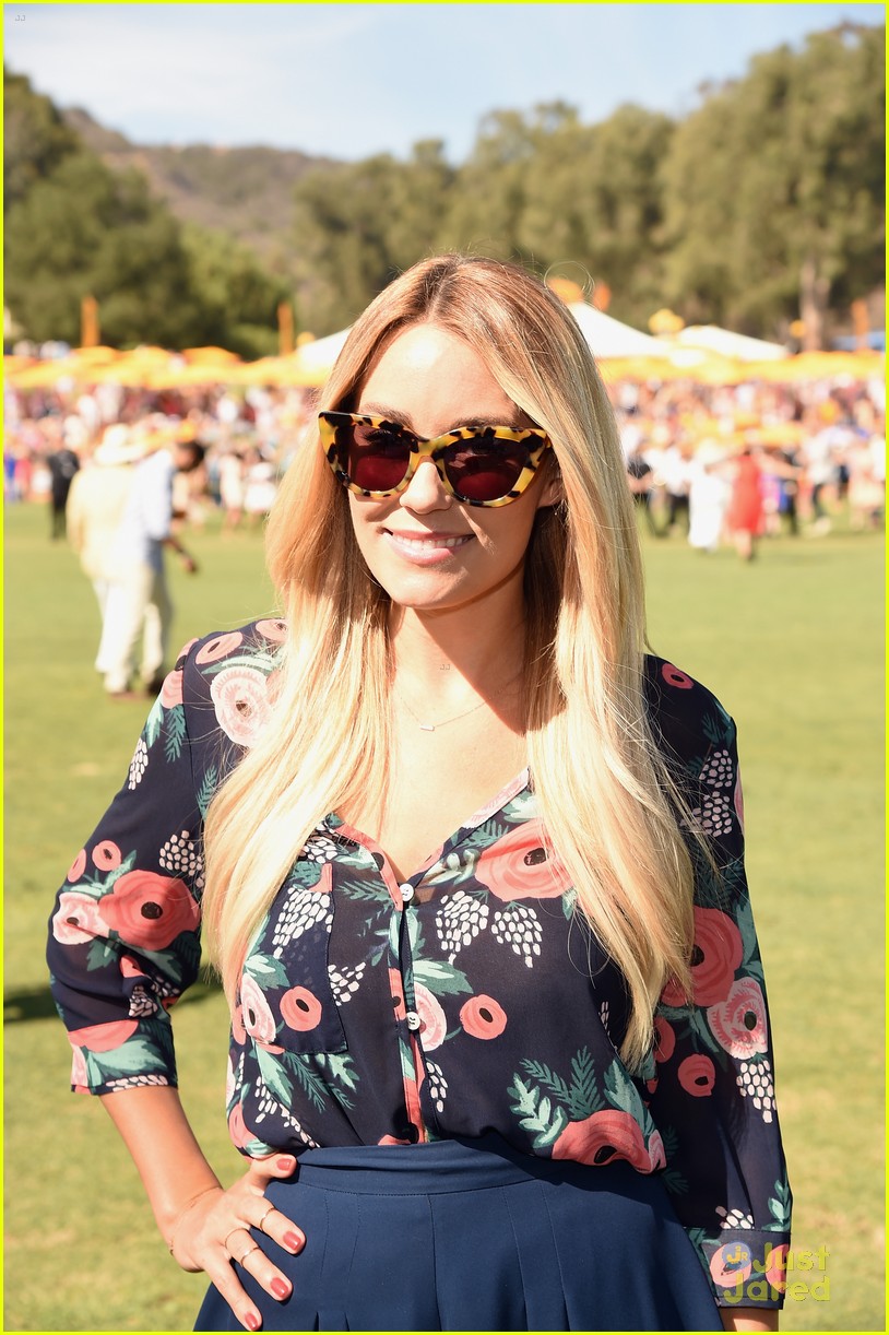 Newlyweds Lauren Conrad & William Tell Cozy Up At Polo Classic