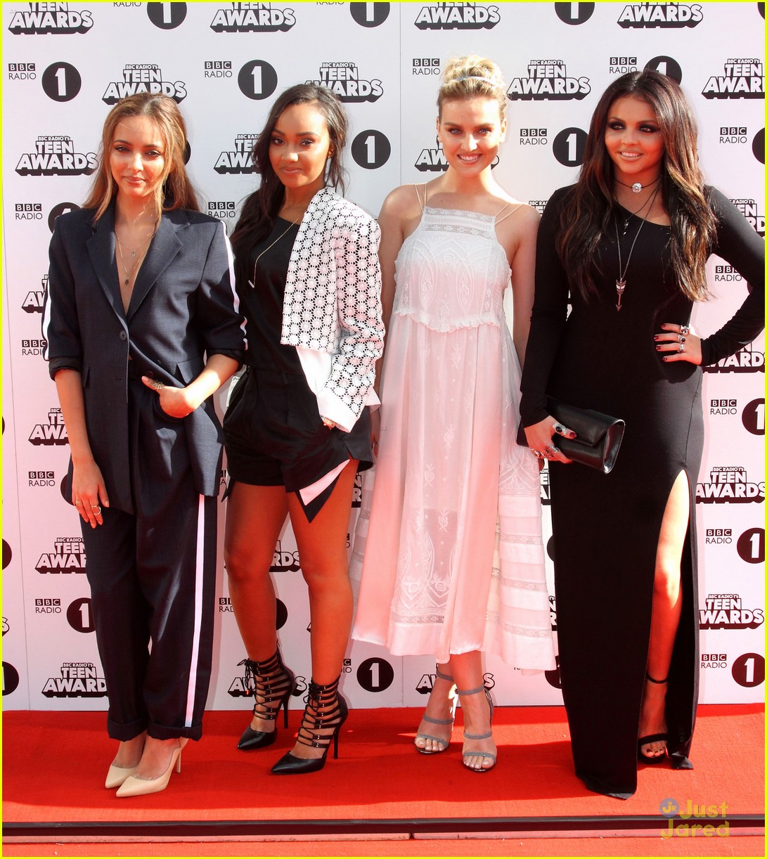 Little Mix & Maisie Williams Glam Up For Radio 1 Teen Awards 2014