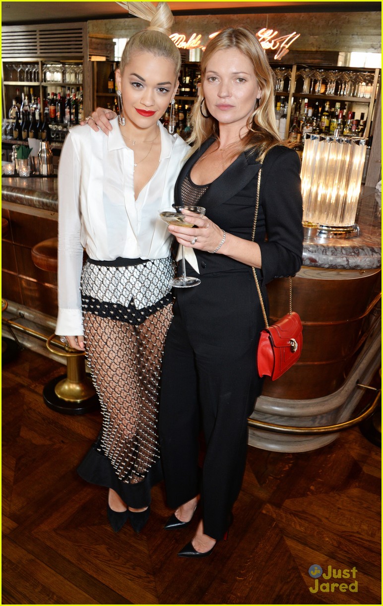 Rita Ora & Green Haired Boyfriend Ricky Hilfiger Hit Kate Moss Launch