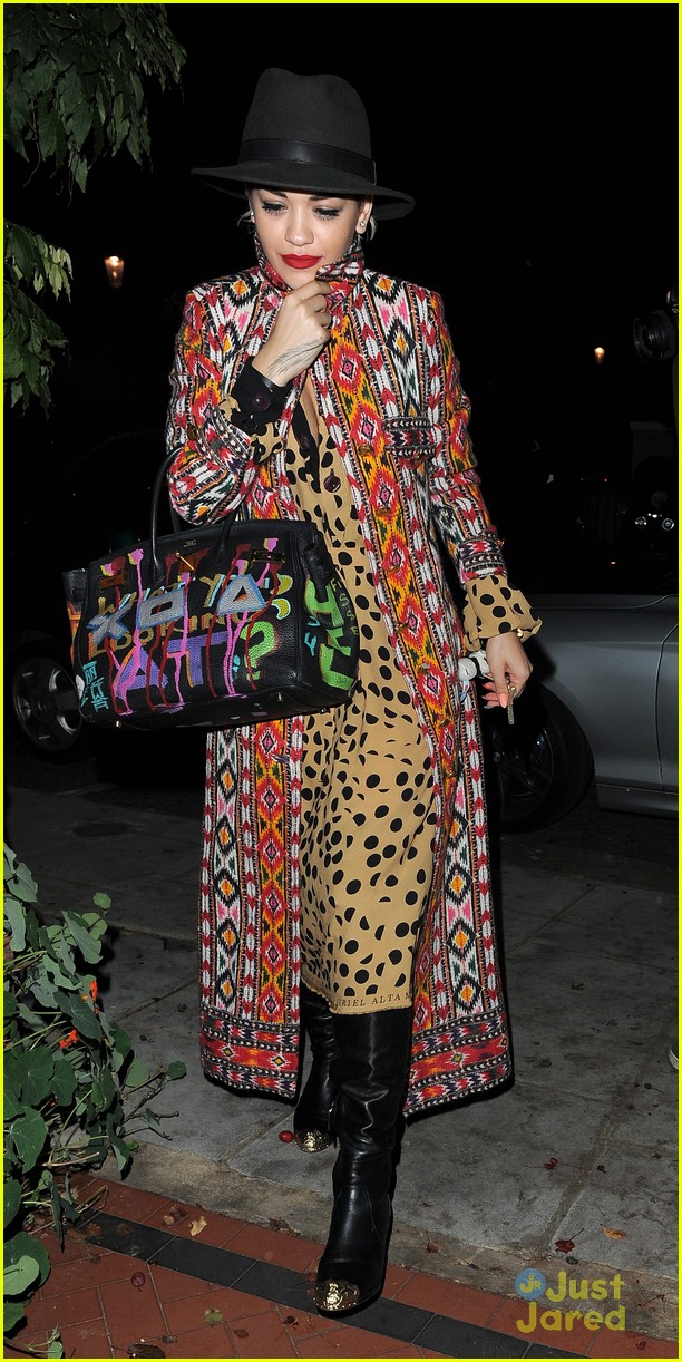 Rita Ora & Green Haired Boyfriend Ricky Hilfiger Hit Kate Moss Launch