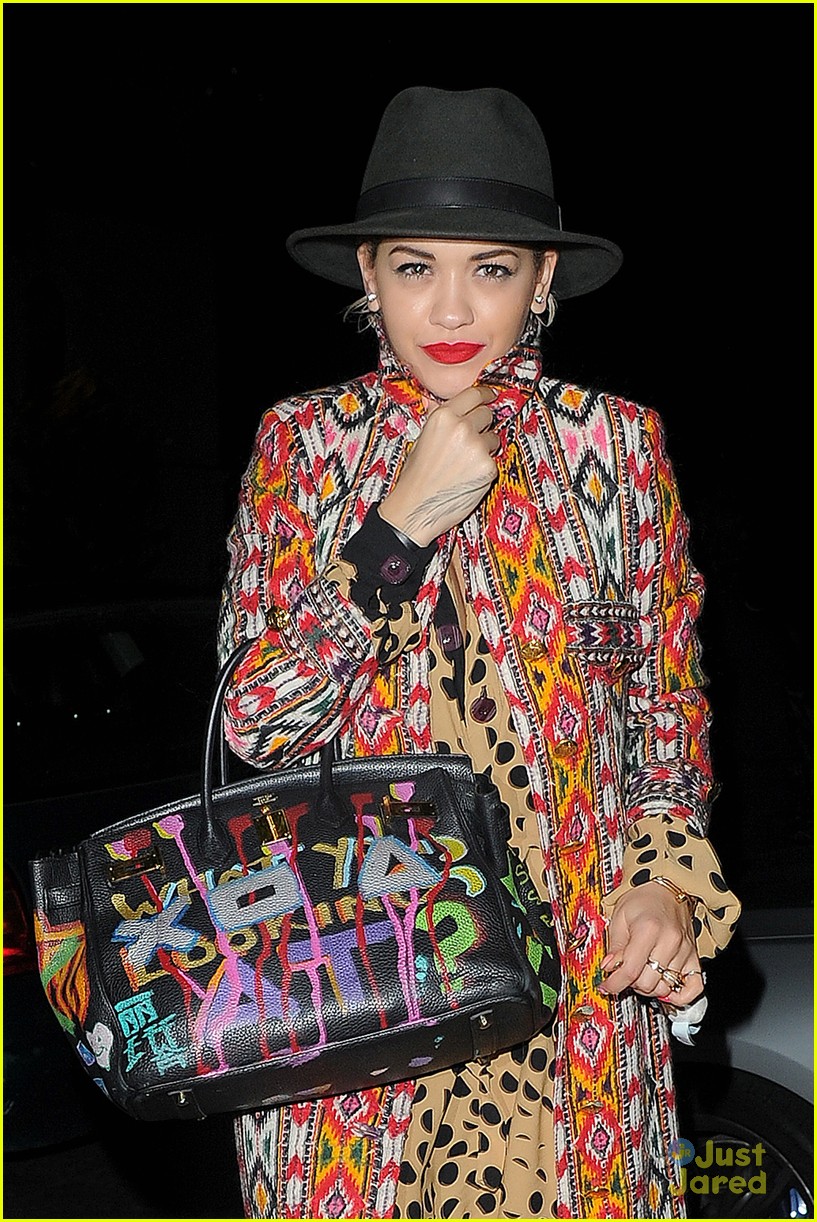 Rita Ora & Green Haired Boyfriend Ricky Hilfiger Hit Kate Moss Launch
