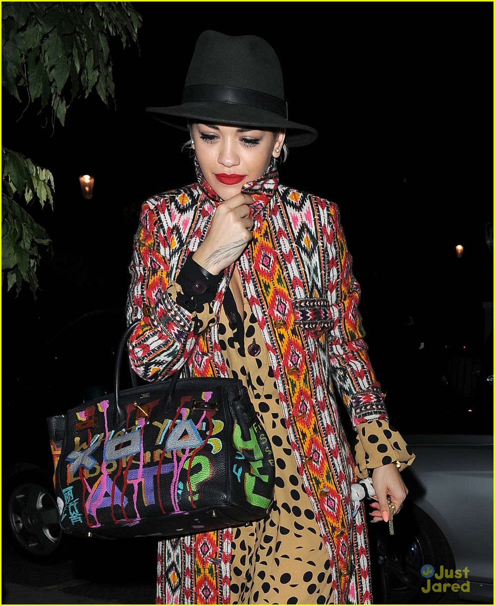 Rita Ora & Green Haired Boyfriend Ricky Hilfiger Hit Kate Moss Launch