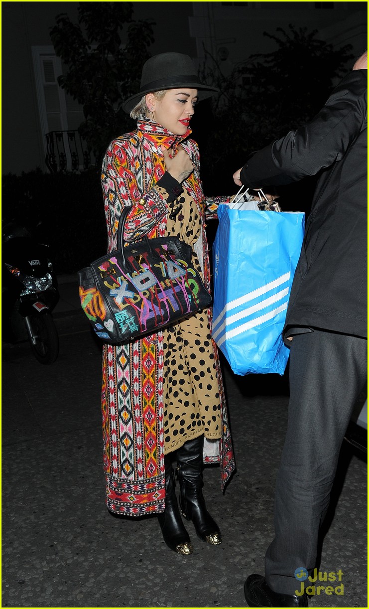 Rita Ora & Green Haired Boyfriend Ricky Hilfiger Hit Kate Moss Launch