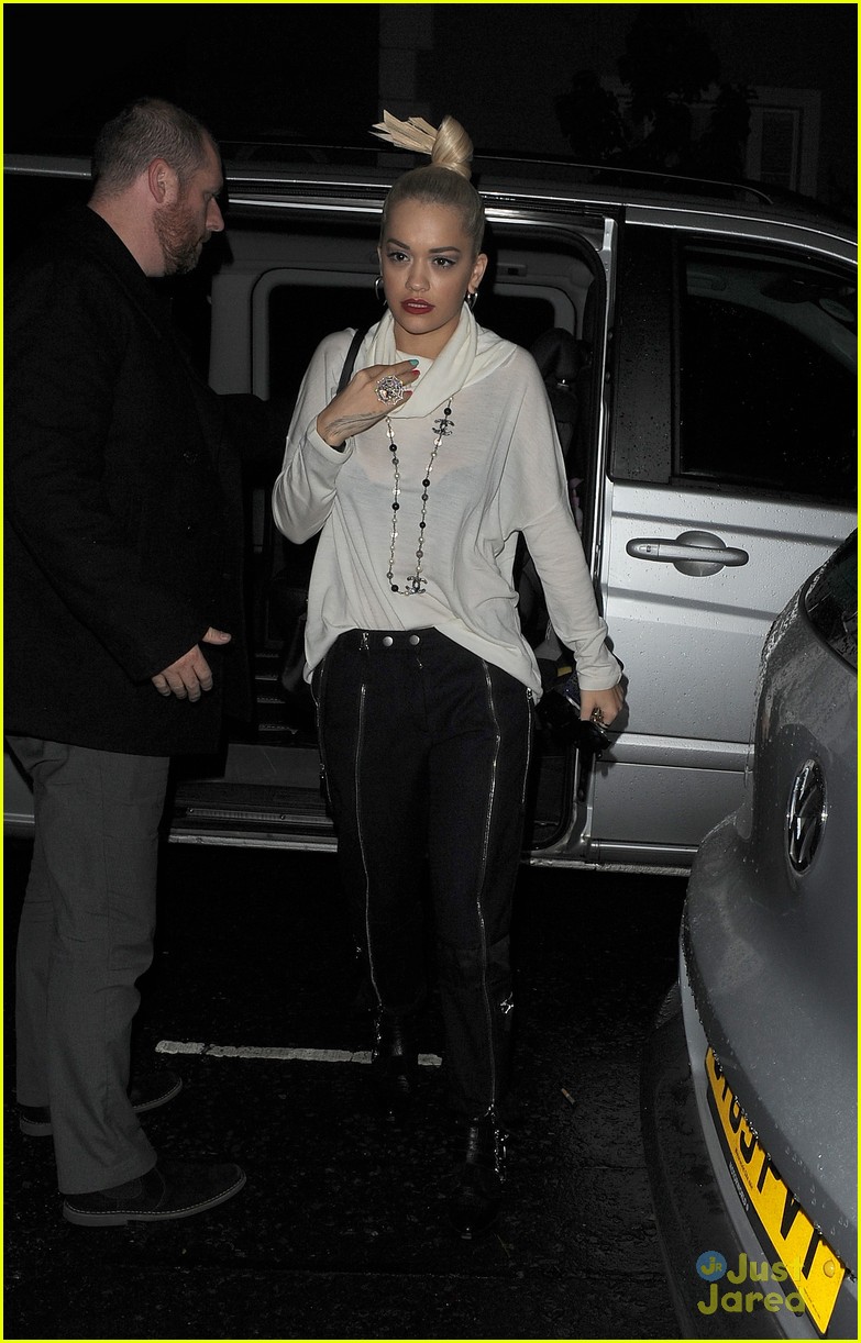 Rita Ora & Green Haired Boyfriend Ricky Hilfiger Hit Kate Moss Launch