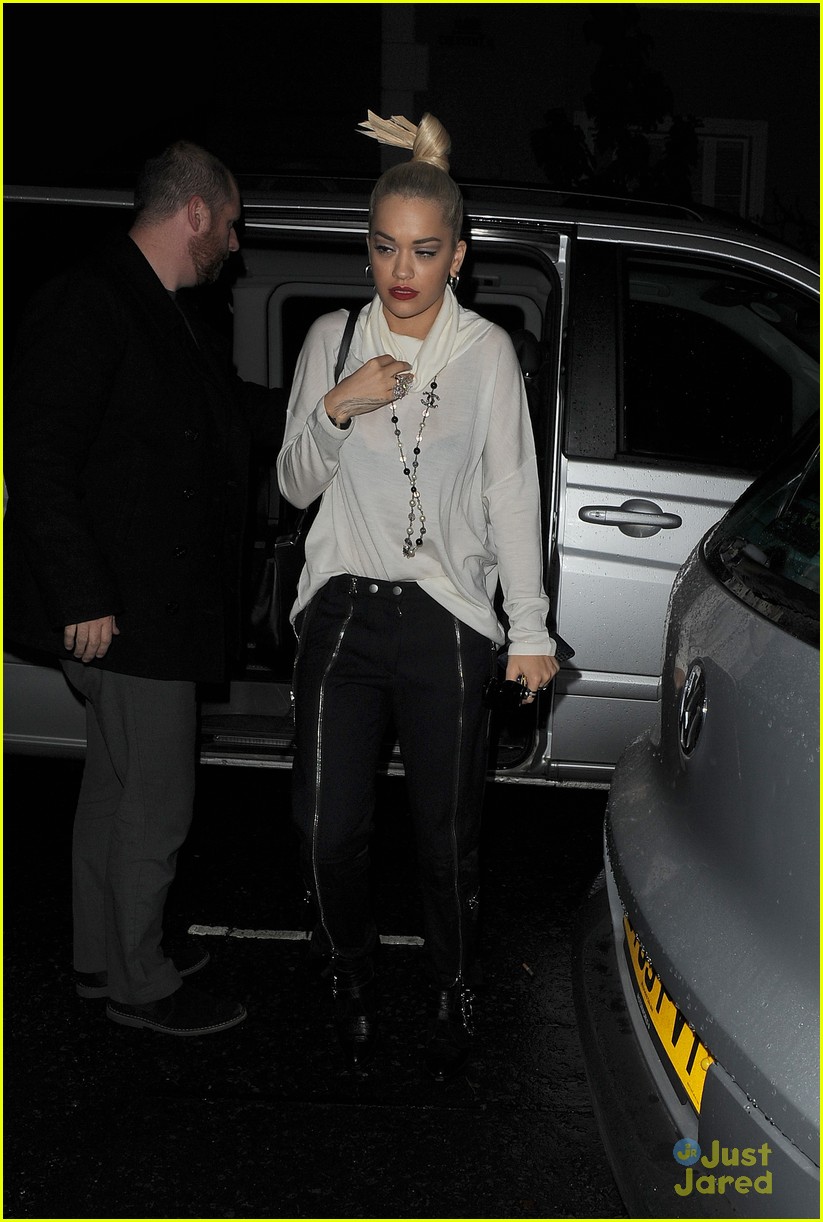 Rita Ora & Green Haired Boyfriend Ricky Hilfiger Hit Kate Moss Launch