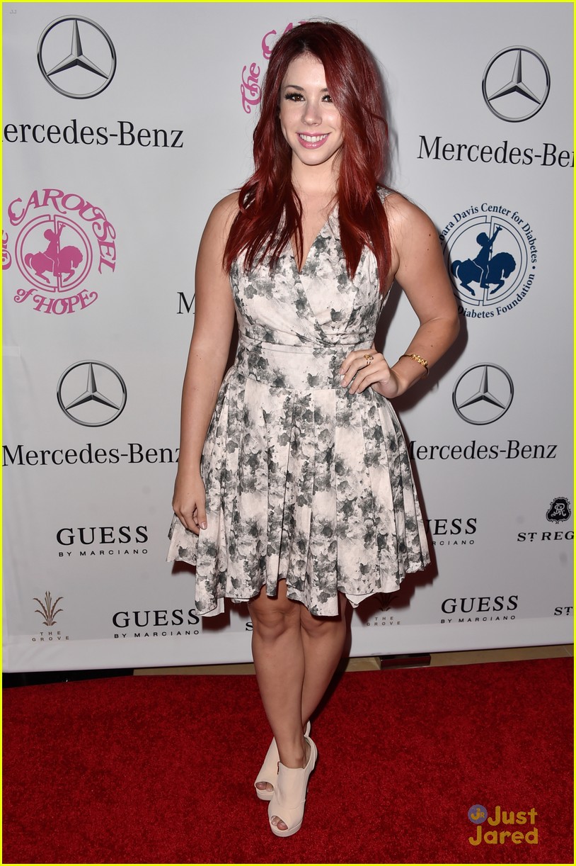 Jillian Rose Reed & DWTS' Peta Murgatroyd Step Out For Carousel Of Hope 2014