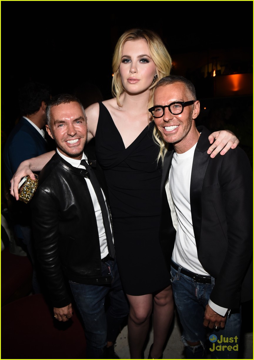 Sasha Pieterse & Ian Harding Celebrate DSquared2 Boutique Opening