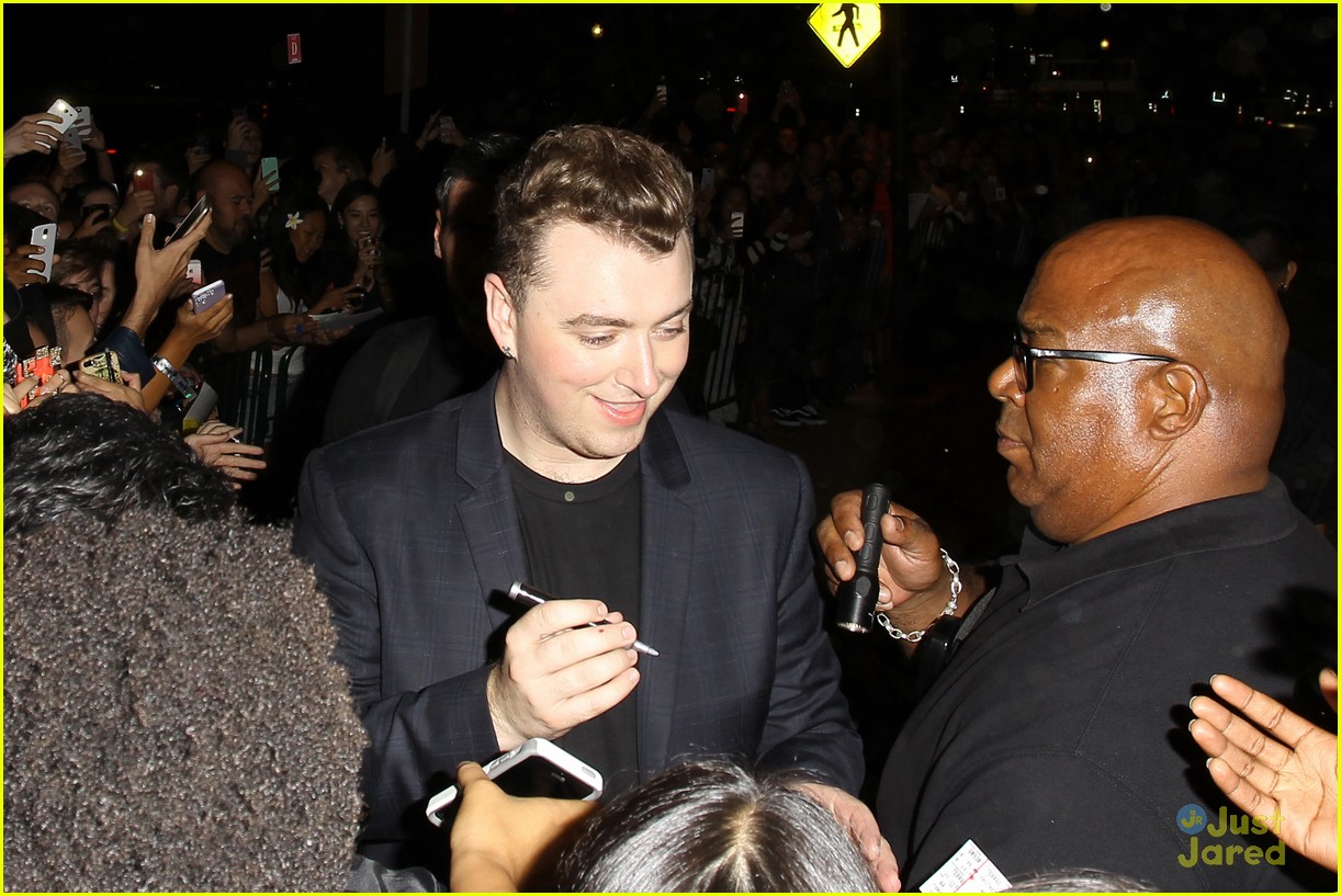 Sam Smith Looks So Happy After Sold Out Los Angeles Concert