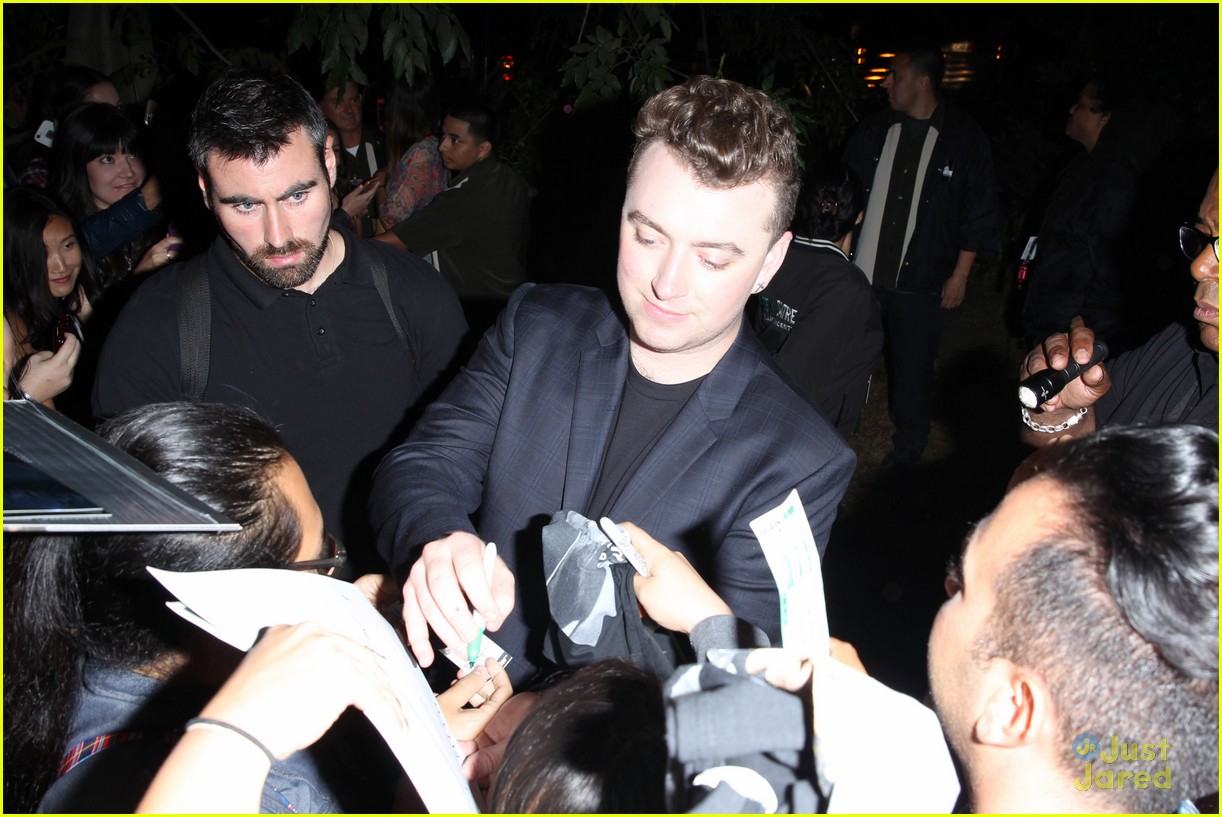 Sam Smith Looks So Happy After Sold Out Los Angeles Concert