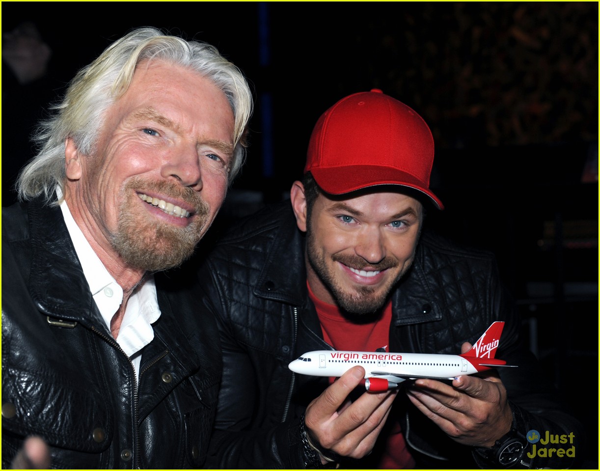 Ashley Tisdale & Kellan Lutz Hit Virgin America Dallas Love Field Launch