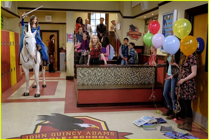 Just Where Did Riley Find A Horse To Ride Through The School In New York City?