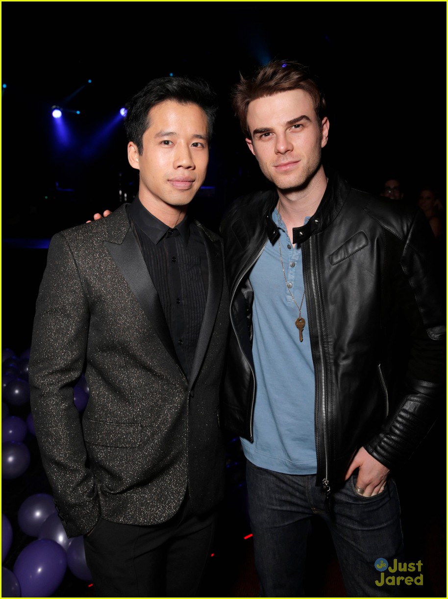 Holland Roden & Max Carver Couple Up at Just Jared's Homecoming Dance!