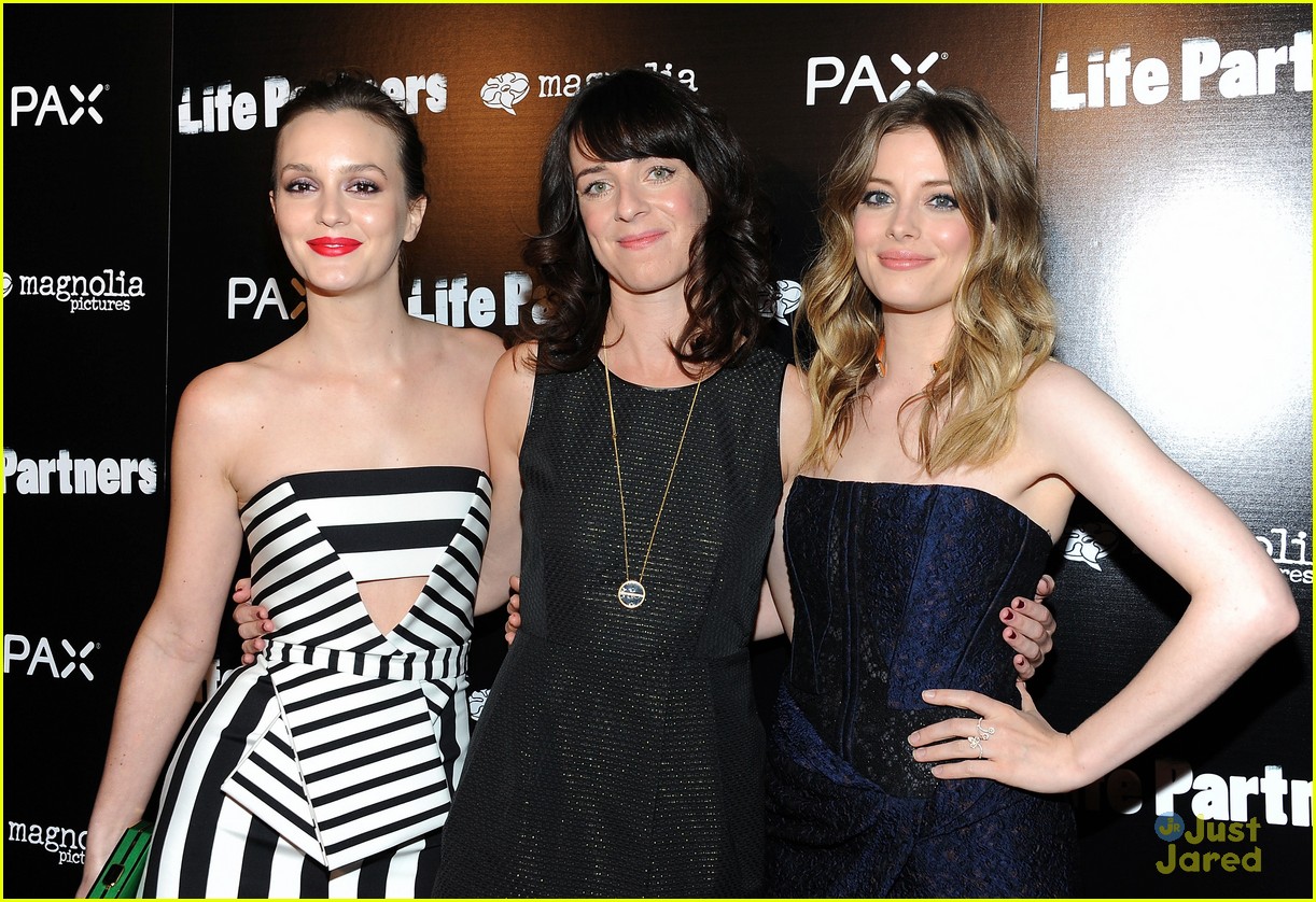 Leighton Meester Goes Black & White with a Pop of Green at 'Life Partners' Premiere!