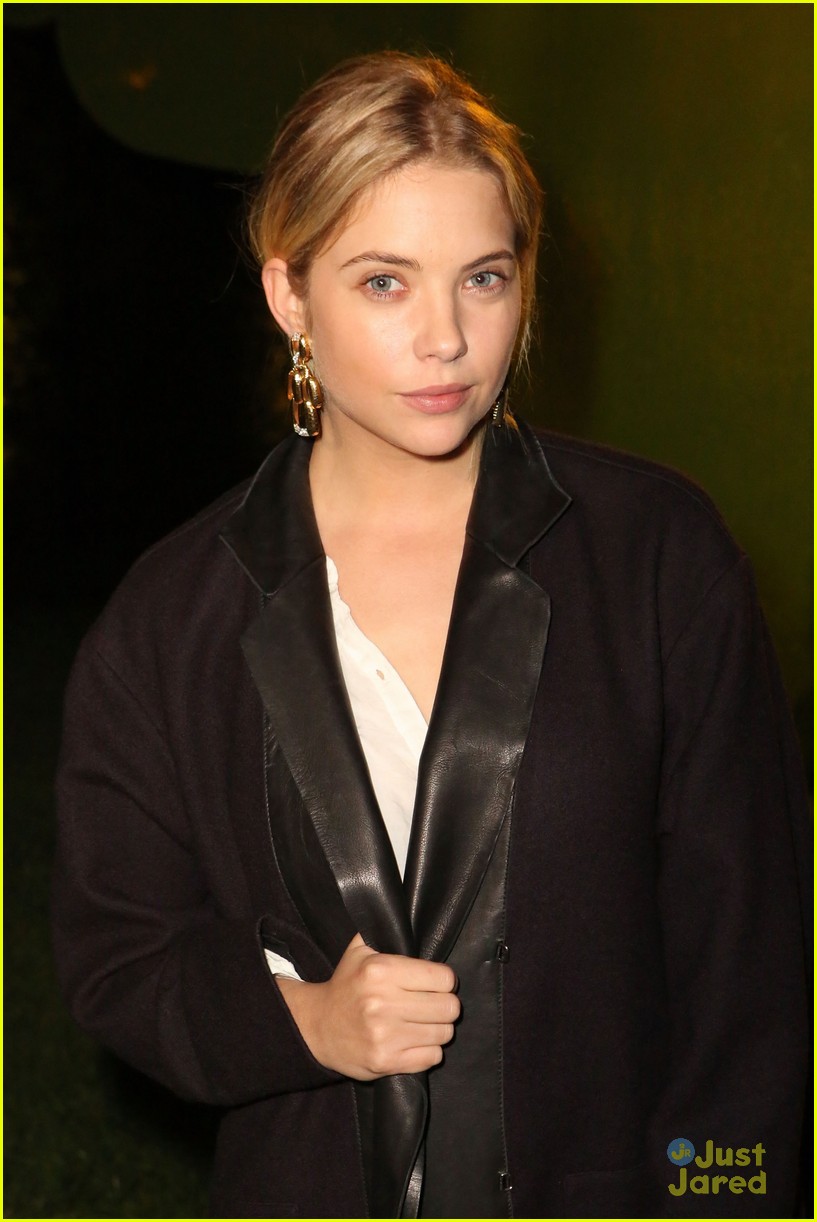 Ashley Benson Looks Great After Being Sick All Week at an Event with Ashley Madekwe