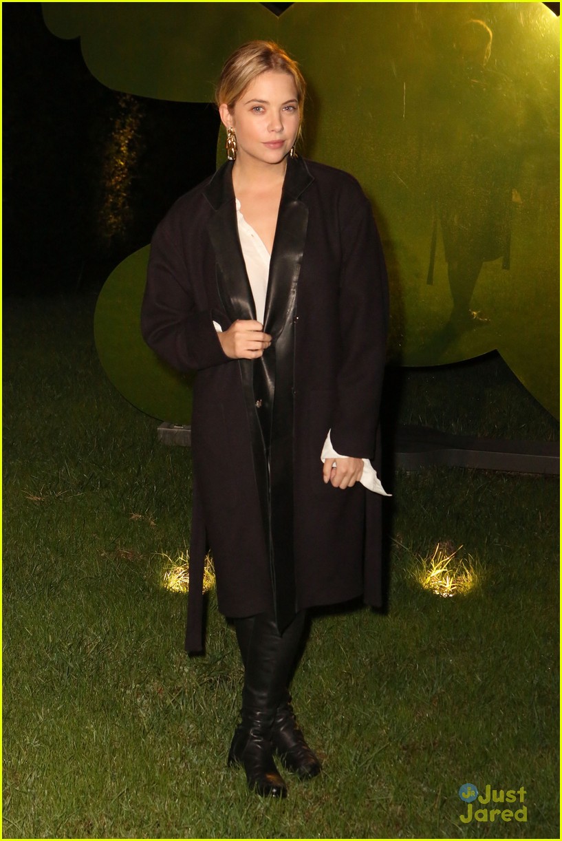 Ashley Benson Looks Great After Being Sick All Week at an Event with Ashley Madekwe