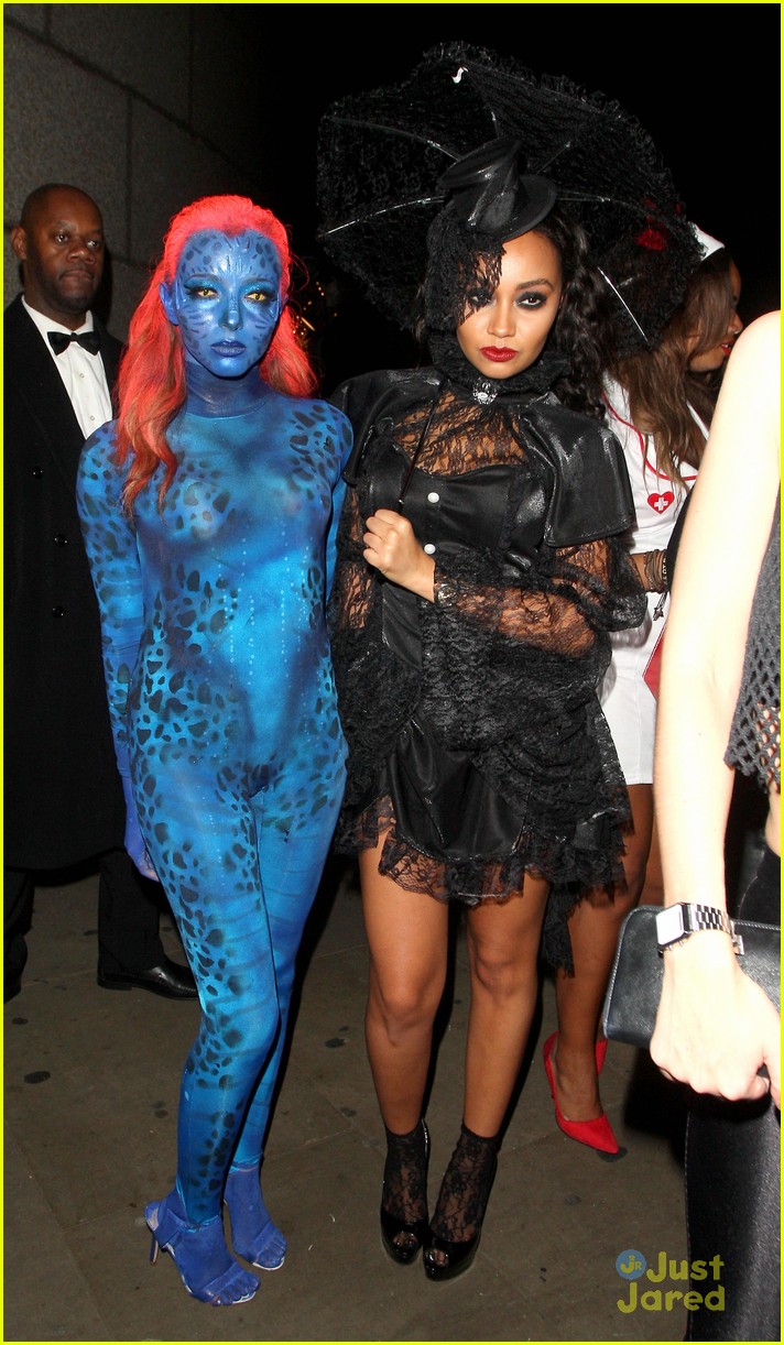 Little Mix Reigns Supreme In The Halloween Costume Game - See The Pics!