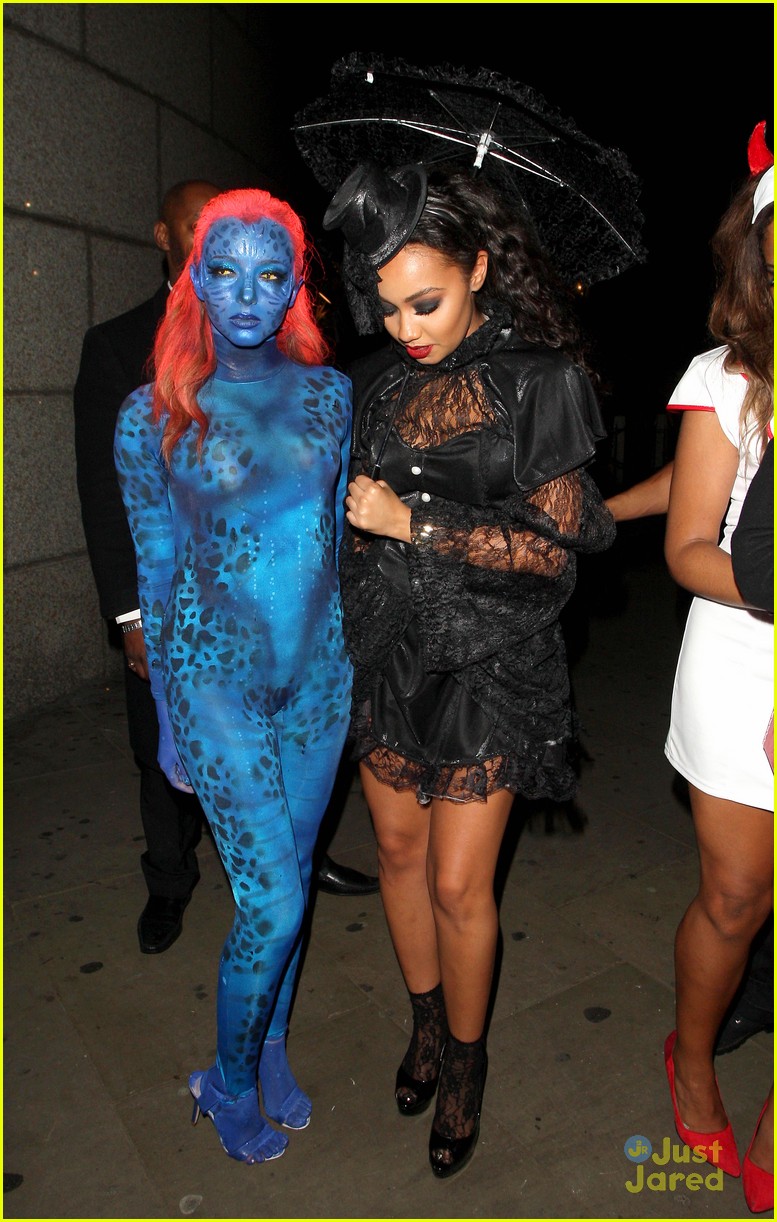 Little Mix Reigns Supreme In The Halloween Costume Game - See The Pics!
