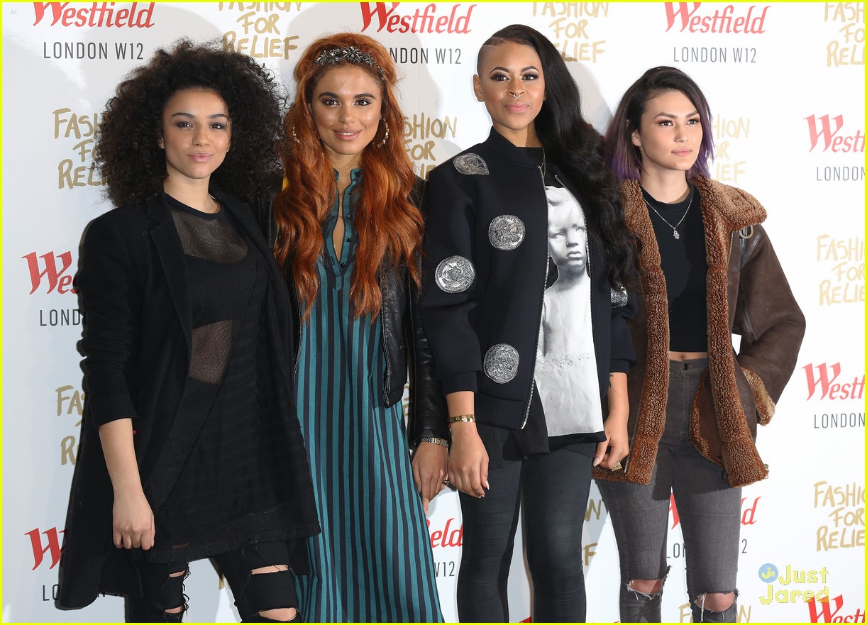 Neon Jungle & RJ Mitte Step Out For Fashion For Relief