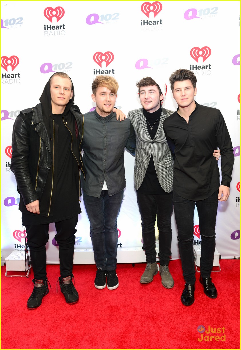 Rixton Hit Up Q102's Jingle Ball After Lewis Morgan Hangs With Ella Eyre in London
