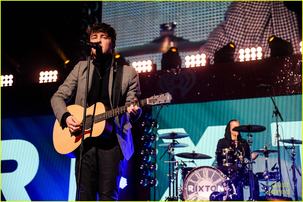 Rixton Hit Up Q102's Jingle Ball After Lewis Morgan Hangs With Ella Eyre in London