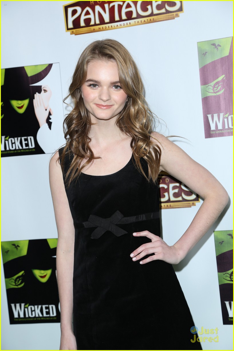 Rowan Blanchard & Sabrina Carpenter Get 'Wicked' at Pantages