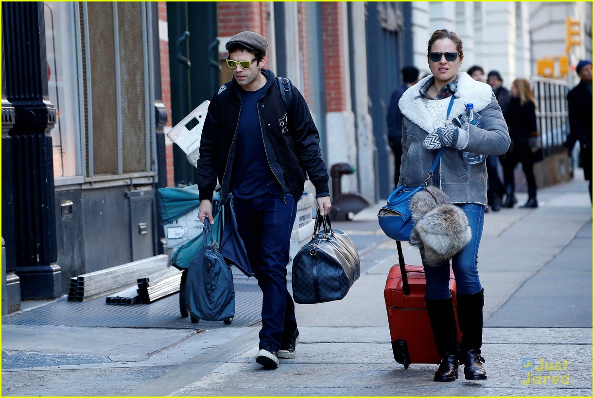 Sebastian Stan & Margarita Levieva Had a Good Year Together!