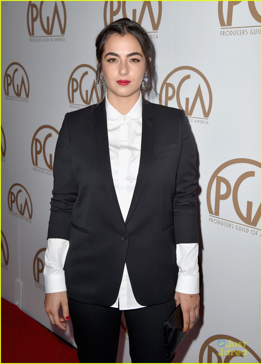 Christian Serratos & Alanna Masterson Represent 'Walking Dead' at PGA Awards 2015
