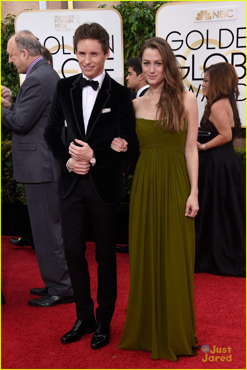 Eddie Redmayne & Wife Hannah Bagshawe Couple Up for Golden Globes 2015