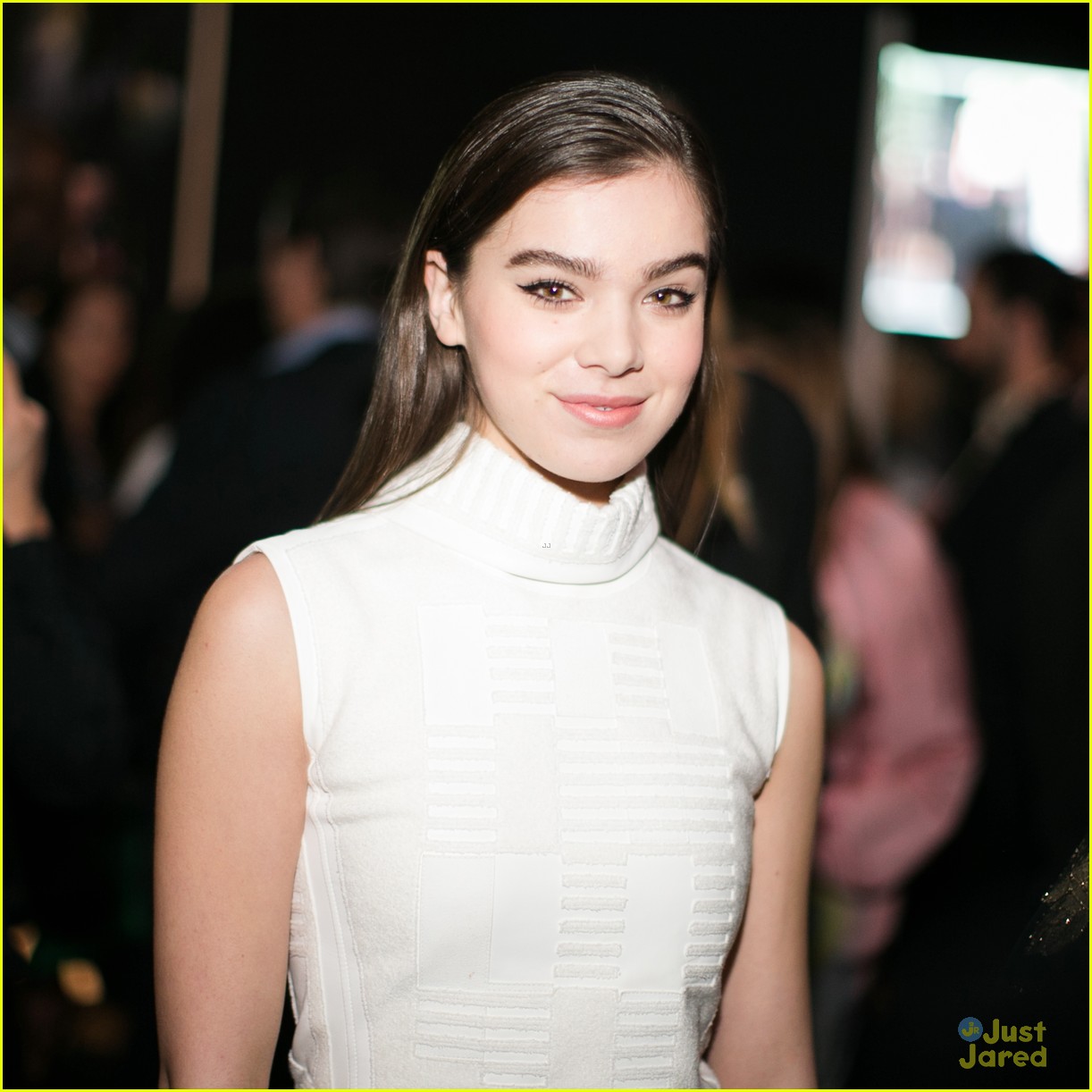 Miley Cyrus & Hailee Steinfeld Turn Heads in White at Shooting Stars Exhibit Opening