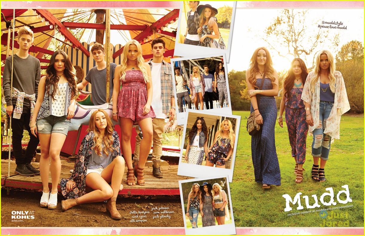 Noah Cyrus, Stella Hudgens & Alli Simpson Are MUDD Girls - See The New Campaign!