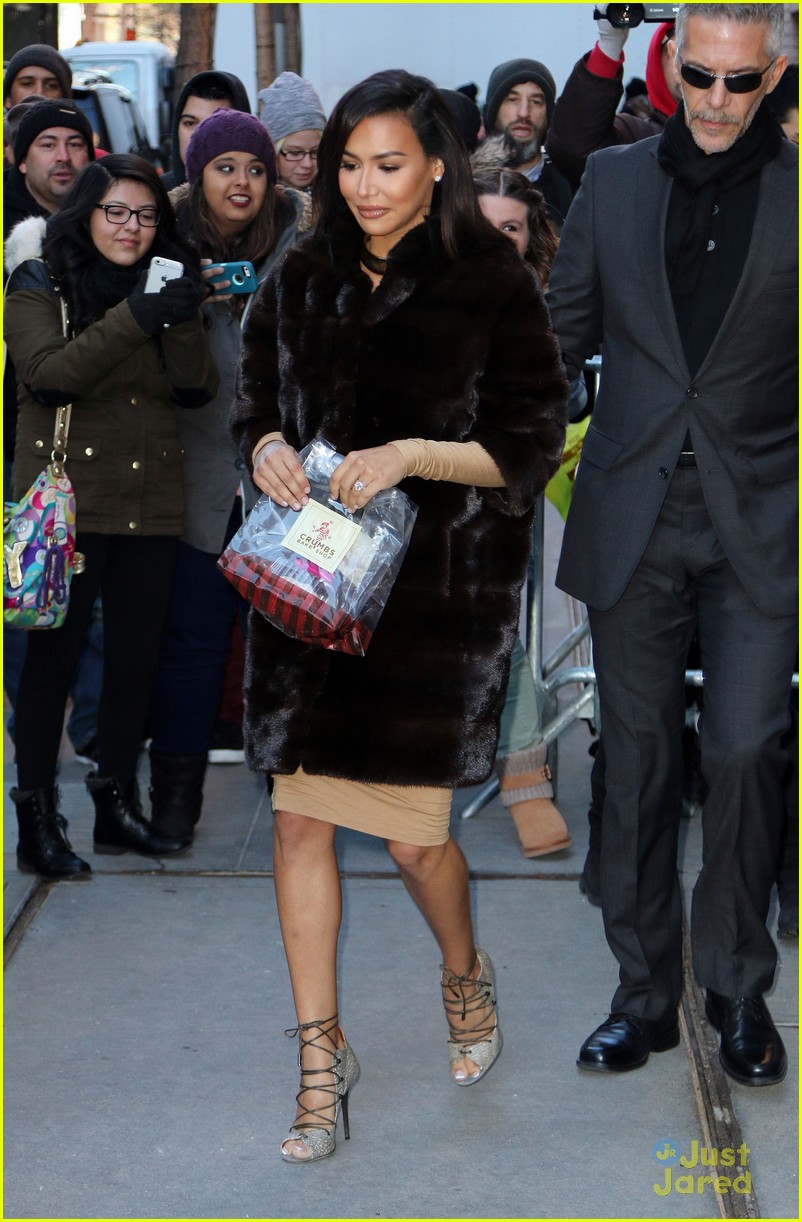 Naya Rivera Sparks Backlash From Showering Comments on 'The View'