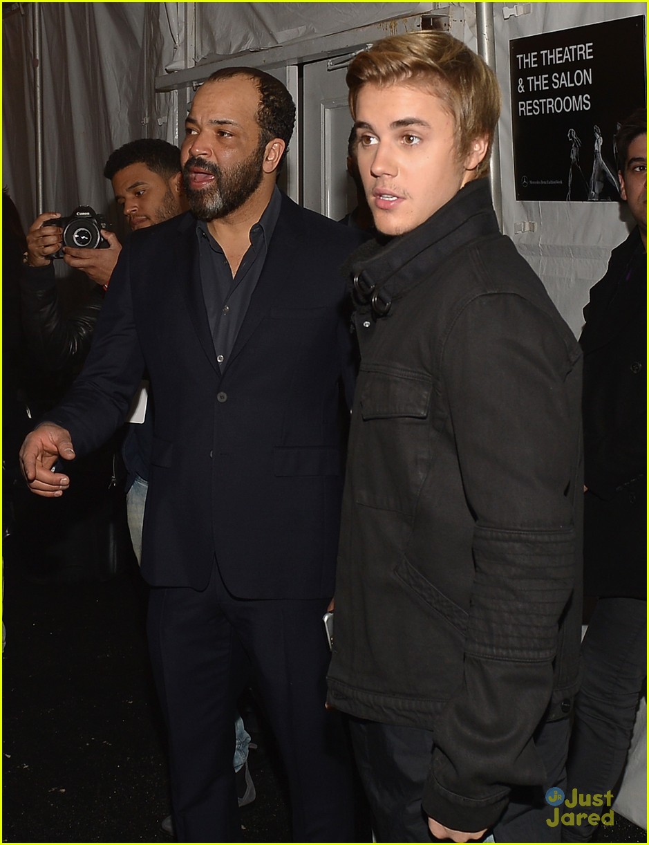 Justin Bieber & Naomi Campbell Walk Hand-in-Hand at Her Charity Fashion Show