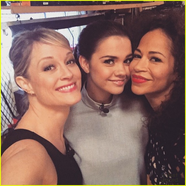 Maia Mitchell Takes Teri Polo & Sherri Saum To NYC For 'Fosters' Promo - See Their Adventures!