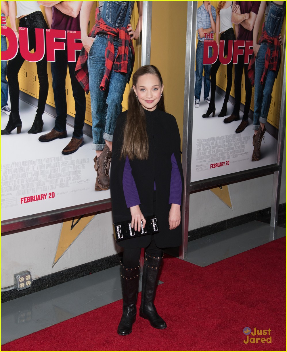 Maddie Ziegler Catches 'The DUFF' Premiere with Sister Mackenzie!