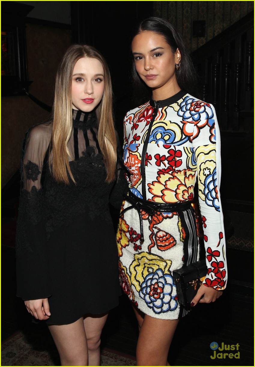 Evan Peters & Taissa Farmiga Bring American Horror Story to Vanity Fair Young Hollywood Celebration