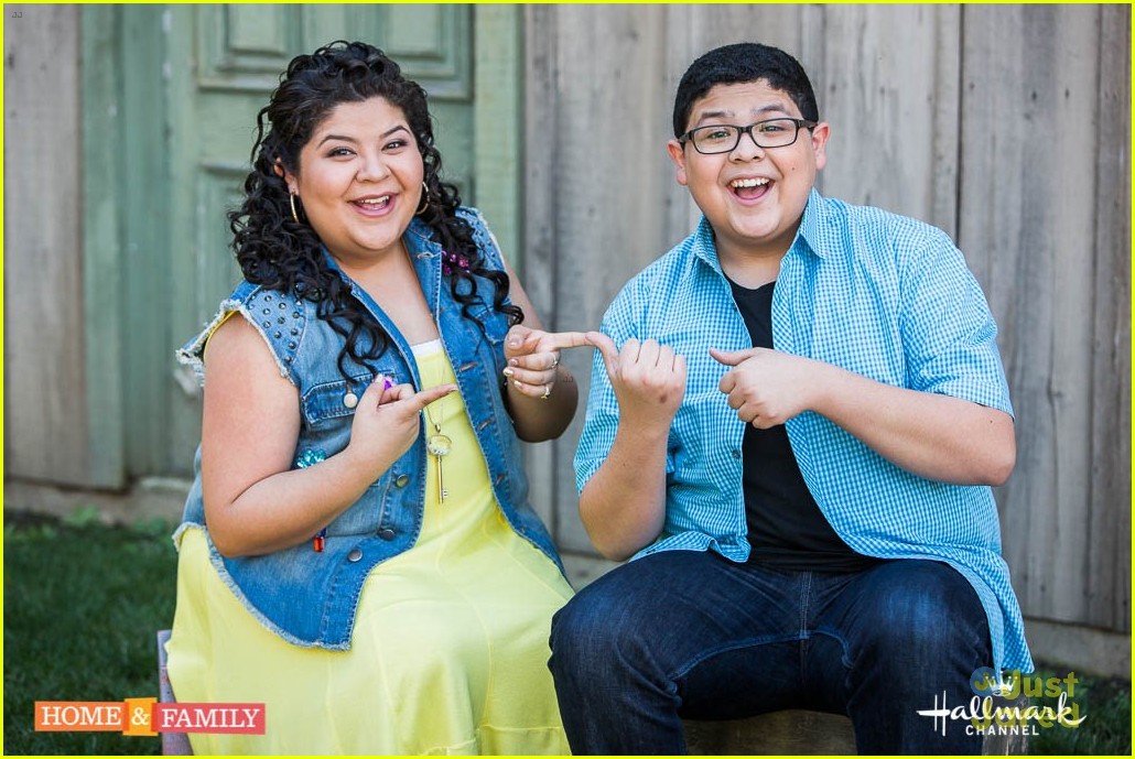 Raini & Rico Rodriguez Talk About His Shy Days on 'Home & Family' - Watch Now!