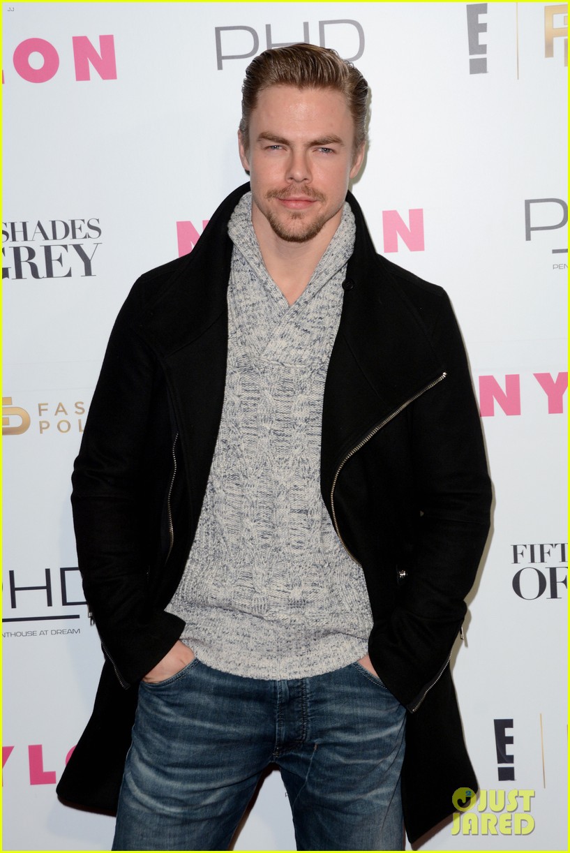 Cody Simpson & Derek Hough Kick Off Fashion Week at 'Fifty Shades' Release Party!