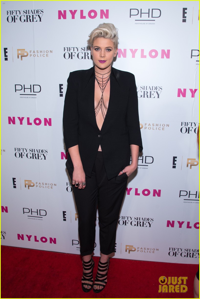 Cody Simpson & Derek Hough Kick Off Fashion Week at 'Fifty Shades' Release Party!