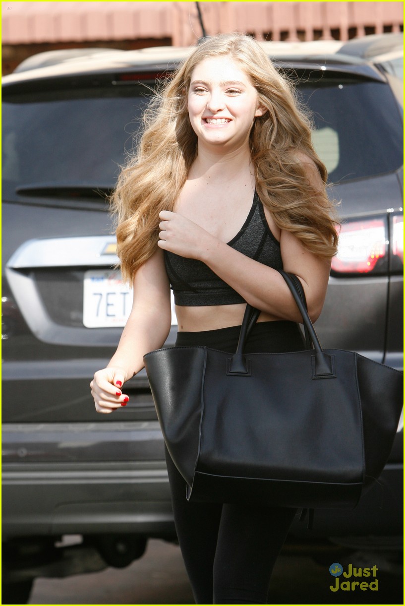 Willow Shields Meets Up With Mark Ballas At Dance Studio for 'DWTS' Practice