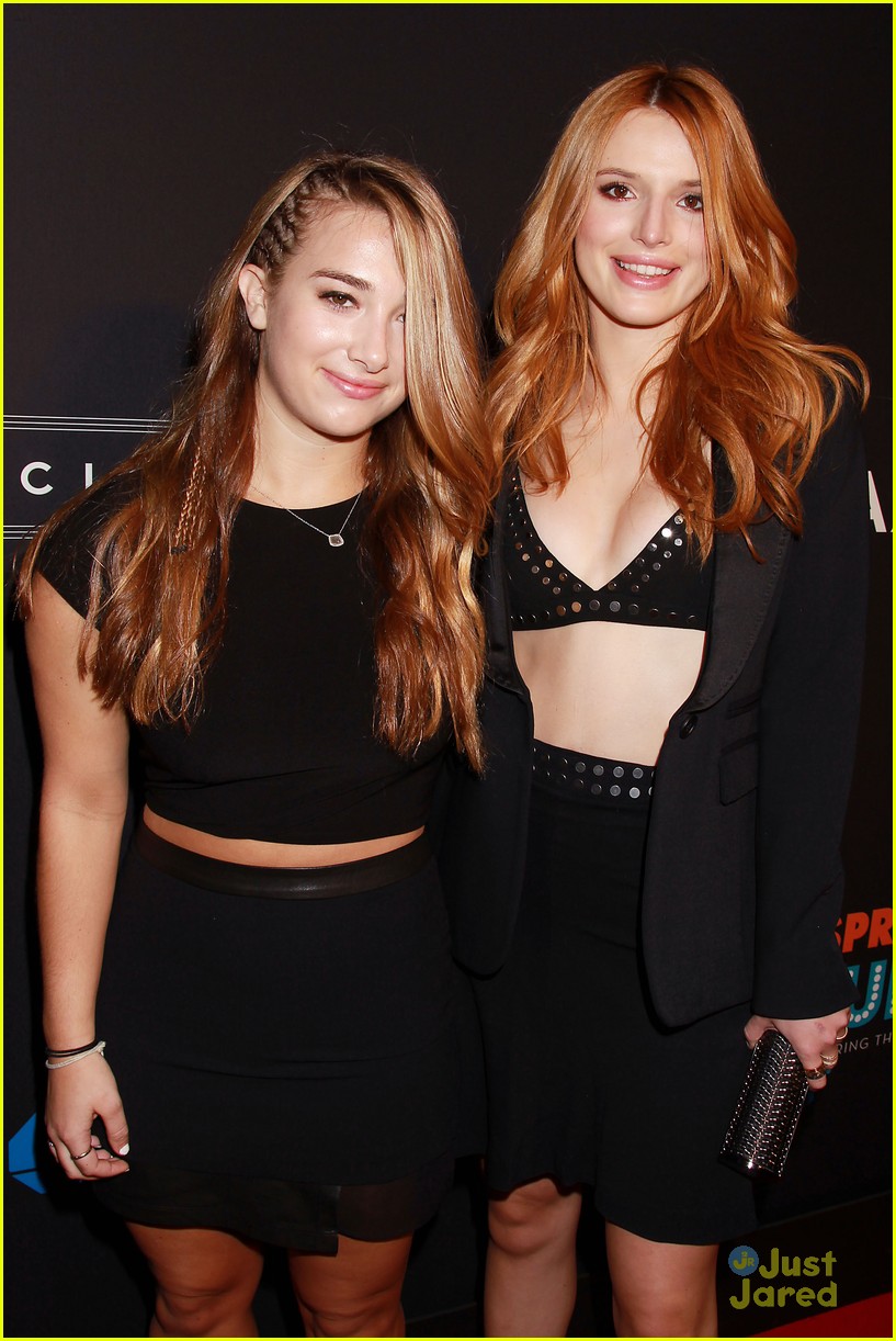 Bella Thorne Takes BFF Alexa To 'New York Spring Spectacular' Opening Night
