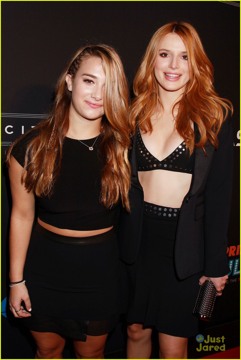 Bella Thorne Takes BFF Alexa To 'New York Spring Spectacular' Opening Night