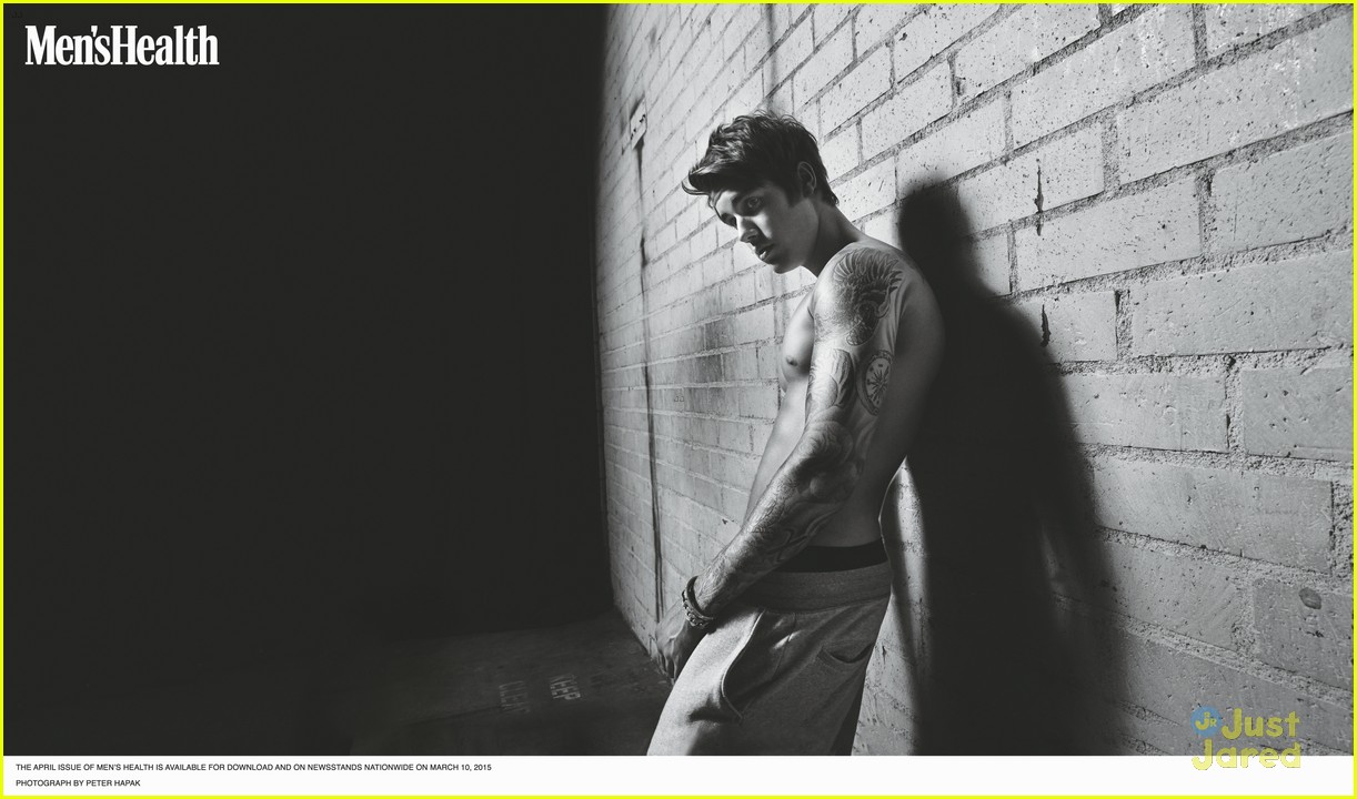Justin Bieber Goes Shirtless Sexy For 'Men's Health' Cover