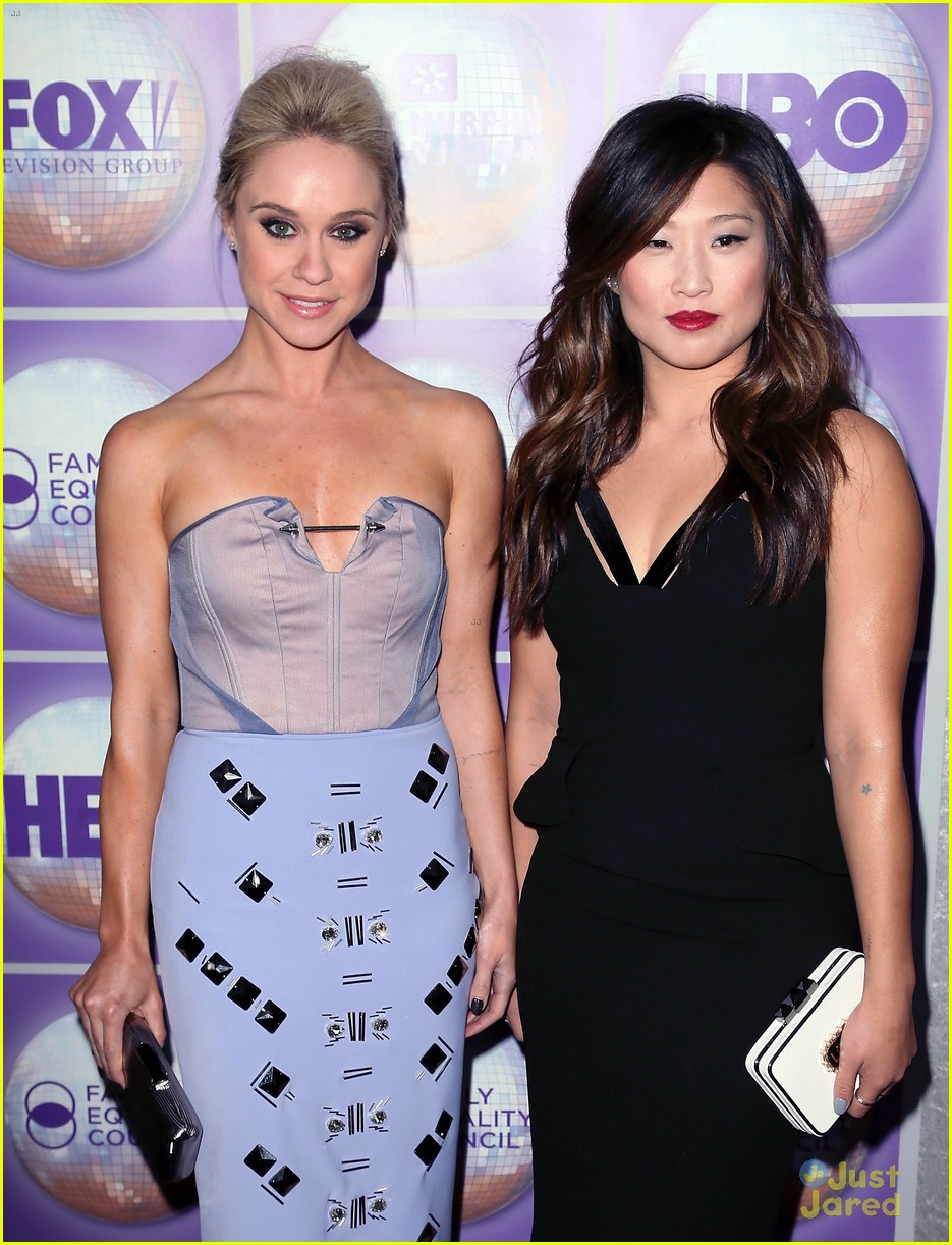 Lea Michele Sings With 'Glee' Co-Stars at Family Equality Council Dinner