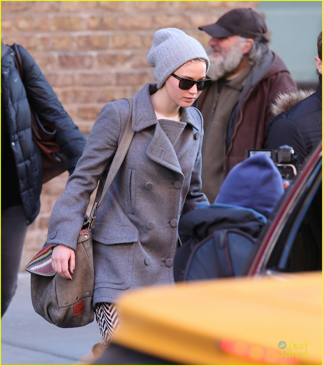 Jennifer Lawrence Heads Out Into NYC With Bradley Cooper