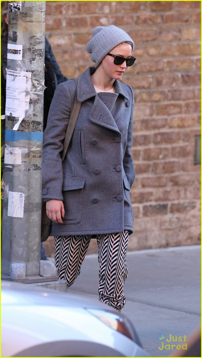 Jennifer Lawrence Heads Out Into NYC With Bradley Cooper