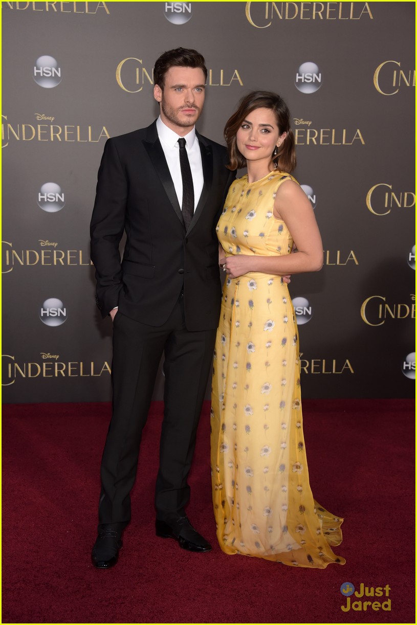 Lily James & Richard Madden Look Ready for a Fairy Tale at 'Cinderella' Premiere!