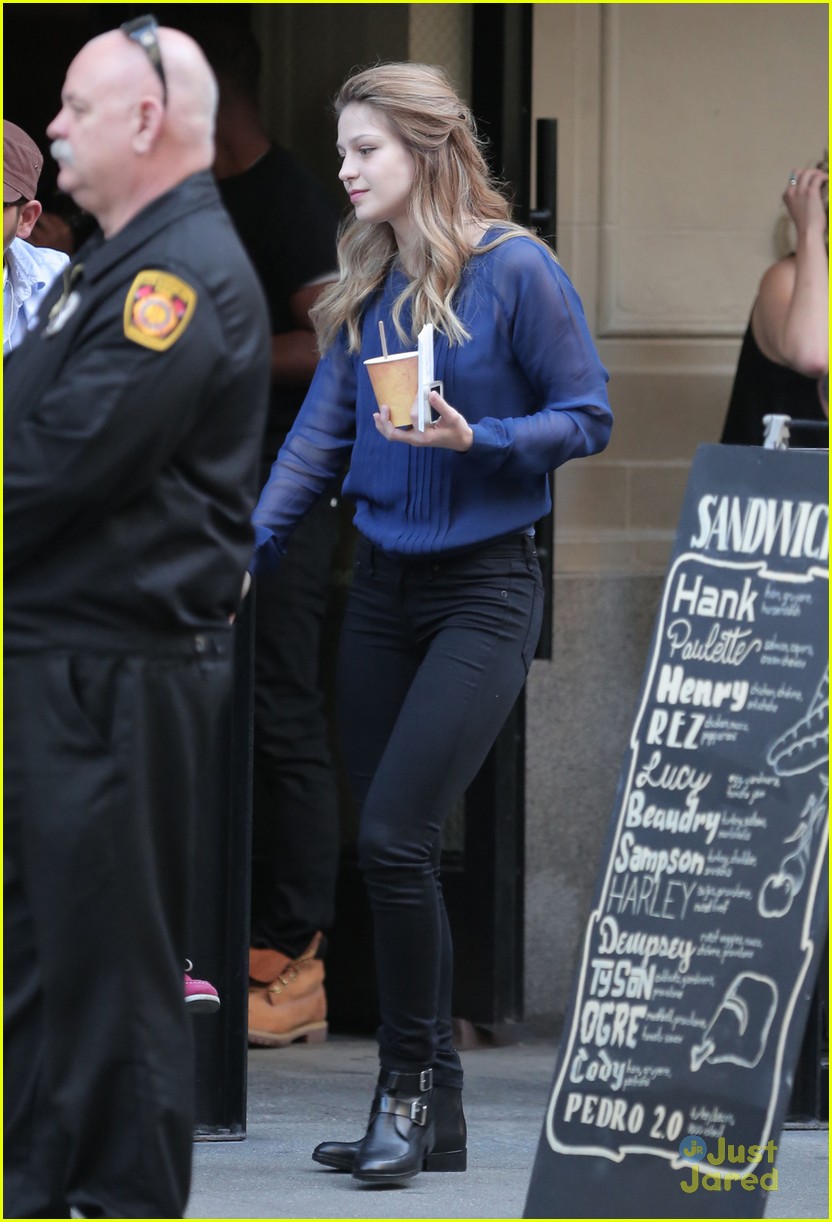 Melissa Benoist Spotted On 'SuperGirl' Set After Suit Reveal